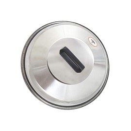 Sunrise Kitchen Supply Heavy Duty Stainless Steel Wok Lid/Cover 2" Height (Shallow) (13 3/4" x 2 1/4" H)