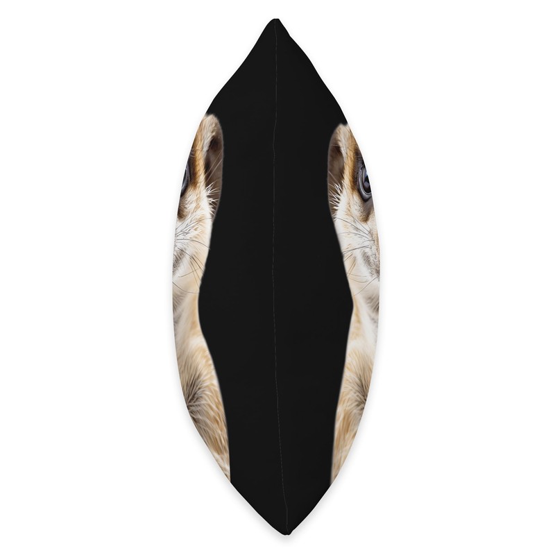 Meerkat Throw Pillow