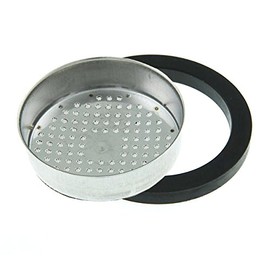 Brewing Head Gasket, Strainer Seal 8 mm and Shower Strainer Suitable for Bezzera E61 Brewing Unit