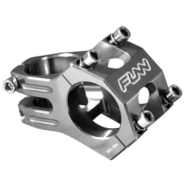 Funn Funnduro MTB Stem with 35mm Bar Clamp - The Ultimate Ultralight and Tough Alloy Bicycle Stem for Mountain Bike and BMX Bike, Length 45mm stem (Gray)