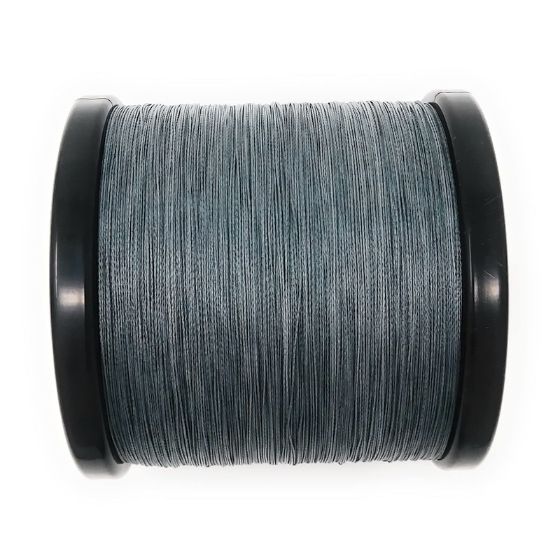 Reaction Tackle Braided Fishing Line Gray 10LB 150yd