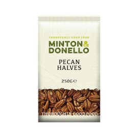 Minton & Donello - Pecan Halves, Fresh & Crunchy, Source of Healthy Fats, 250g