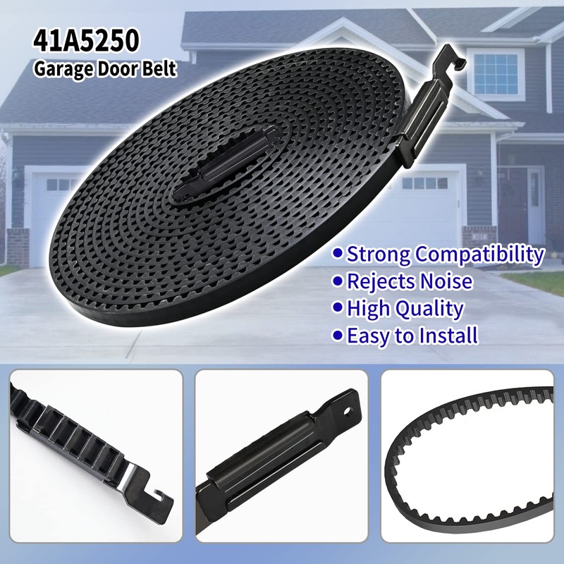 237 inch 41A5250 Garage Door Drive Opener Belt, for 7ft