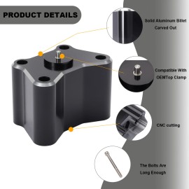 Unbranded 2" Handlebar Riser For Can-AM Spyder All F3/F3S/F3T/F3L 2020 2021 2022 2023 2024