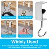 8 Pcs Bag Holder Table Clamp, Table Bag Hanger Hooks