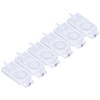 6Pcs Ink Damper Solvent Inkjet Head Rectangular PP Damper Replacement
