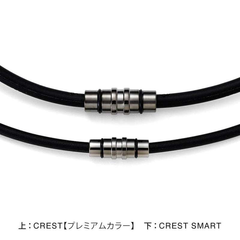 Colantotte CREST SMART Magnetic Necklace, Pink Gold, Men's, Women's, Sports