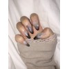 [Lettering Nail High Quality] Noir Grace Nail Tips - Mini