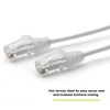 trueCABLE Cat6 Component Rated Patch Cable, Unshielded U/UTP, CM Rated,