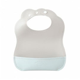 Dimowa Mallow Bib Meal Apron, Gray, Baby One Size