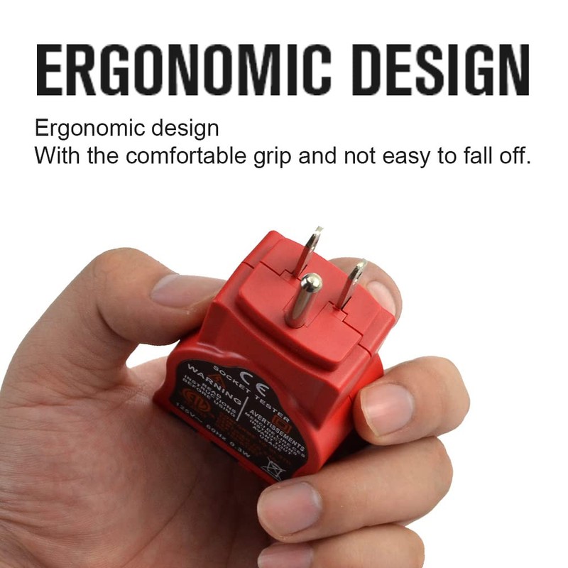 allsun GFCI Outlet Tester AC Electrical Outlet Receptacles Socket Tester