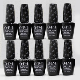 OPI LOT 10 OPI GelColor BASE COAT GC 010 15mL/0.5oz UV Gel Polish Set * Ship in 24H