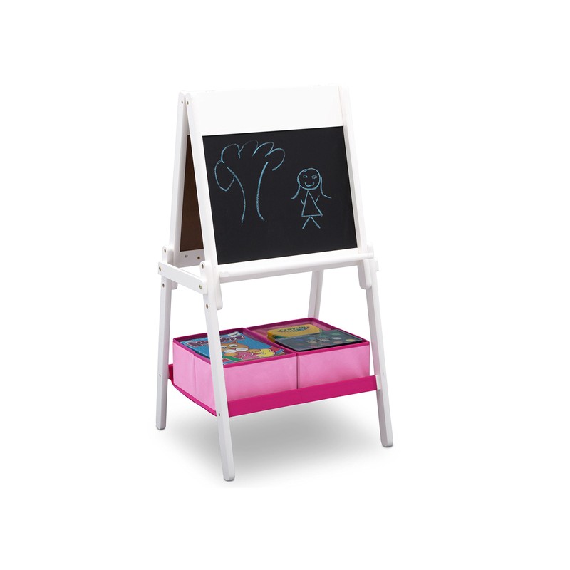 Delta Children MySize Kids Double-Sided Storage Easel -Ideal for Arts