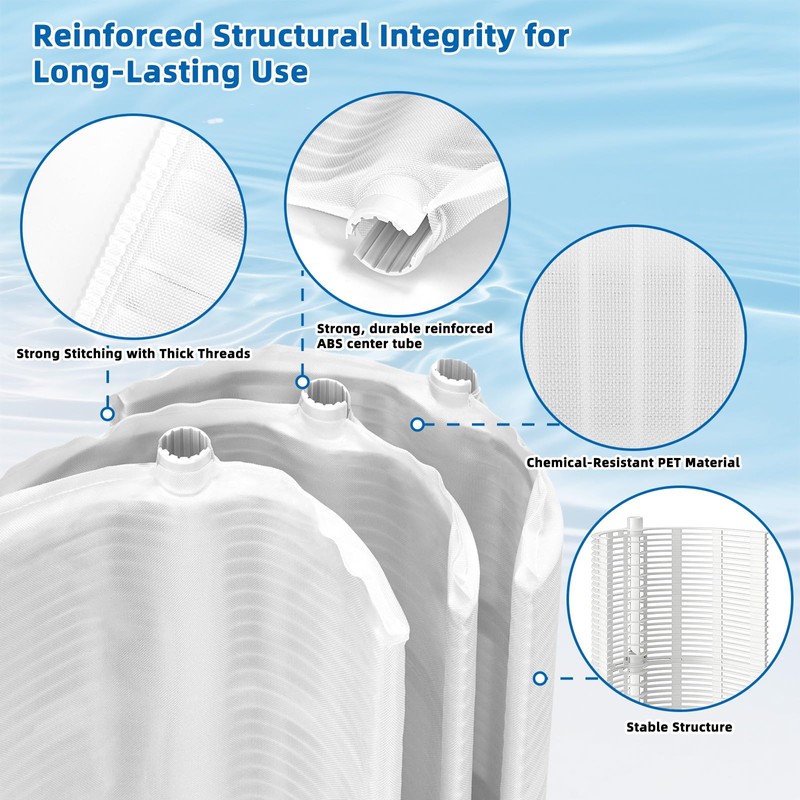 FS-2005 60 Sq Ft DE Grid Pool Filter Replace Set