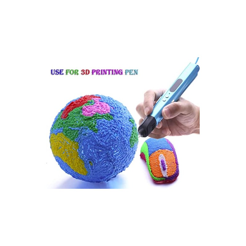 PCL 3D Pen Filament Refills 20 Colors 100m Total 1.75mm