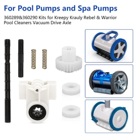 360289 Left Drive Kit & 360290 Right Drive Kit Pool Cleaner Bearings Tune Up Kit for Pentair Kreepy Krauly Rebel & Kreepy Krauly Warrior Pool Automatic Suction Cleaners/Vacuum Drive Axle Assembly