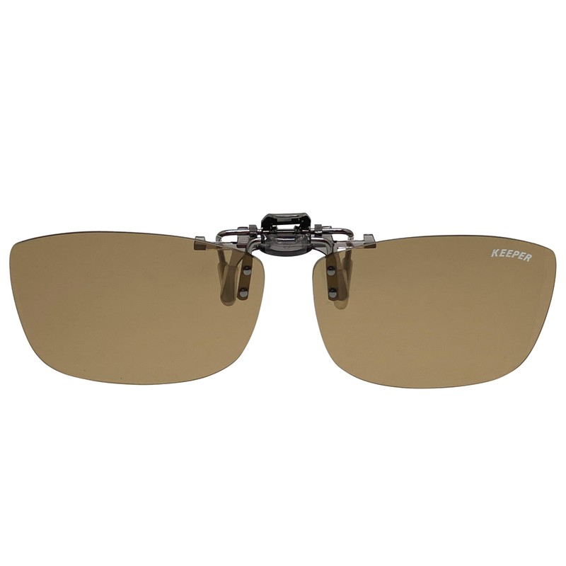 [cliponkeeper] Made in Japan Polarized Clip-on Sunglasses Over Glasses UV