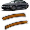 KYYET Front Bumper Side Marker Reflector Fits for 2019 2020