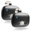 2 Garage Door Remotes for Linear Megacode MCT-11 DNT00090 (1-btn)