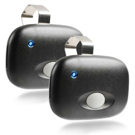 2 Garage Door Remotes for Linear Megacode MCT-11 DNT00090 (1-btn)