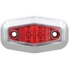 Optronics MCL13RTRS Mini Sealed 2-LED Marker/Clearance Light with Chrome Bezel