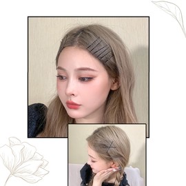 DEVENTORZ Hair Pin, 100 Pieces, Non-Slip, Black Hair Pin Set, Hair Arrangement, Pin, Hair Accessories, Bangs, Stylish, Hair Bundles, Children's Hair Arrangement