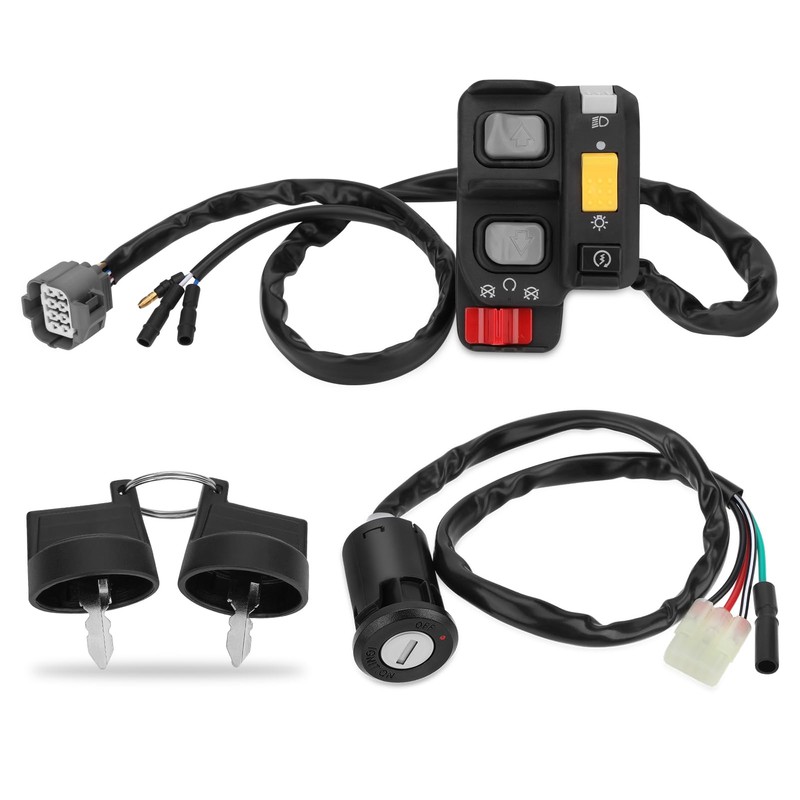 M MATI Handlebar & Key Switch for Honda Recon 250
