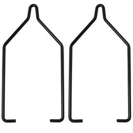 MEETOOT 2pcs Fixing Clip Reptile Dual Lamp Stand Lamp Hanger Holder, Reptile Lamps for Reptile Glass Terrarium Heating Light, NJ-14