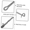Levemolo Stainless Steel Meat Flipper Hook BBQ Food Turner for