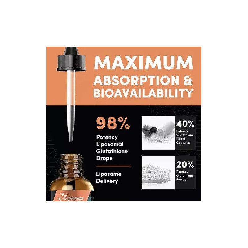 Glutation Liposomal En Gotas 60 Ml Zeylamum, Potente 2000mg