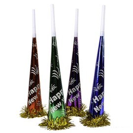 Rhode Island Novelty 18" Happy New Year Horn (12 Per Order)