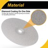 WorkBless 6-Inch Diamond Grinding Disc for Polishing, Sanding, Lapidary -