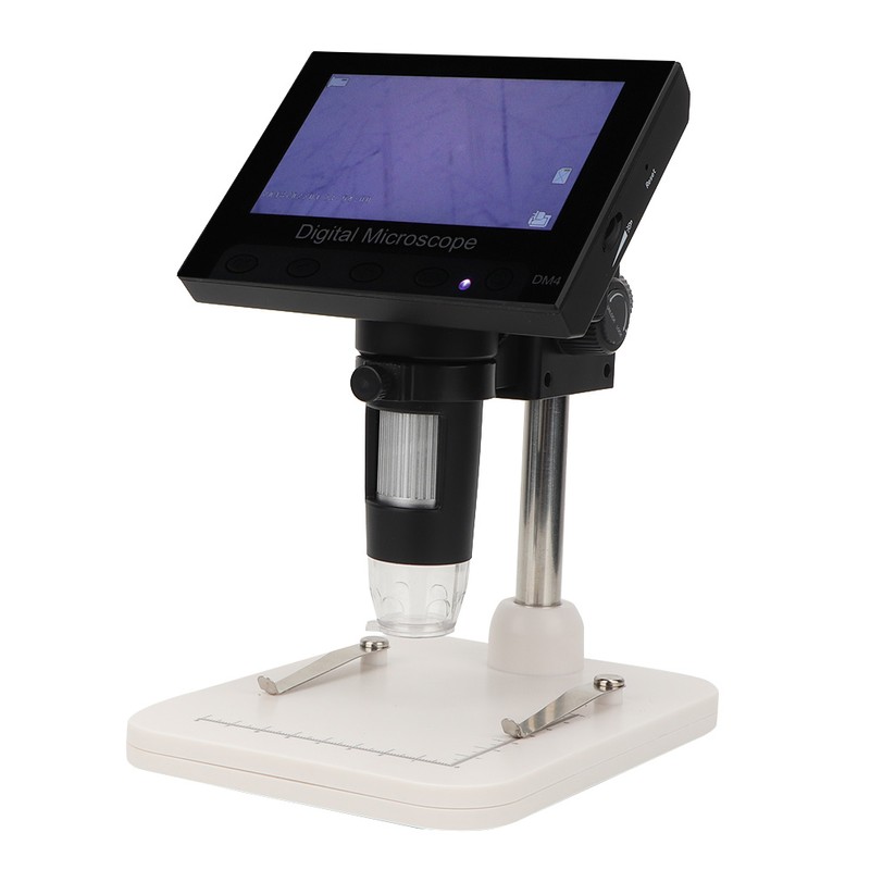 4.3" 1000X HD LCD Monitor Electronic Digital Video Microscope LED
