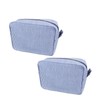 2 Pieces Makeup Bag for Women, Cute Cosmetic Bag for