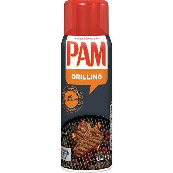 Pam Grilling Spray, Vegetable, 5 fl oz