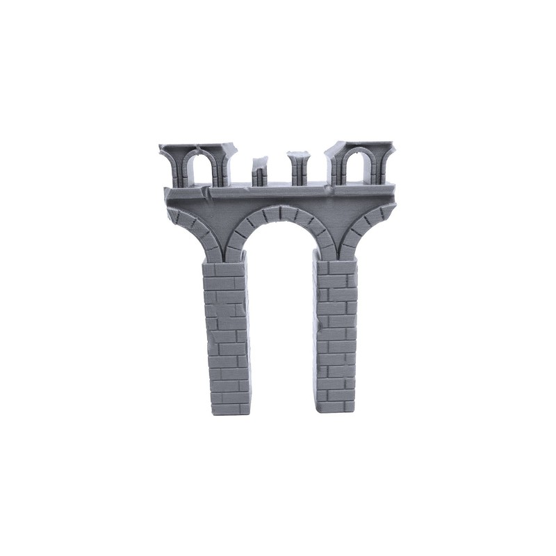 EnderToys 破壊されたローマ水道 地形風景 卓上用 32mm ミニチュア ウォーゲーム 3Dプリント 塗装可能