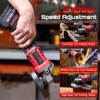 Cordless Angle Grinder 4-1/2 inch, 21V Battery Grinder with 800W