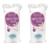 2X 80g Cotton Tree 100% Pure Cotton, Super Soft Roll,