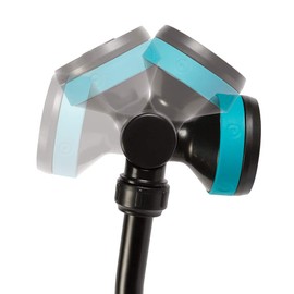 Gilmour 820522-1001 Heavy Duty Swivel Connect Extended Watering Wand, 34 Inch Aqua, Black