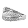 Avend Concepts Sterling Silver Feathers Ring