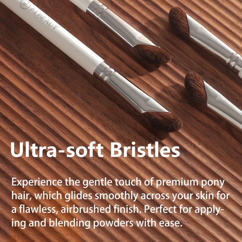 Albeaut Eyeshadow Brush, Angled Nose Contour Brow Bone Highlight Makeup