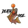Death Roe Soft Bead 5/16" Ghost Pearl Fire with rig