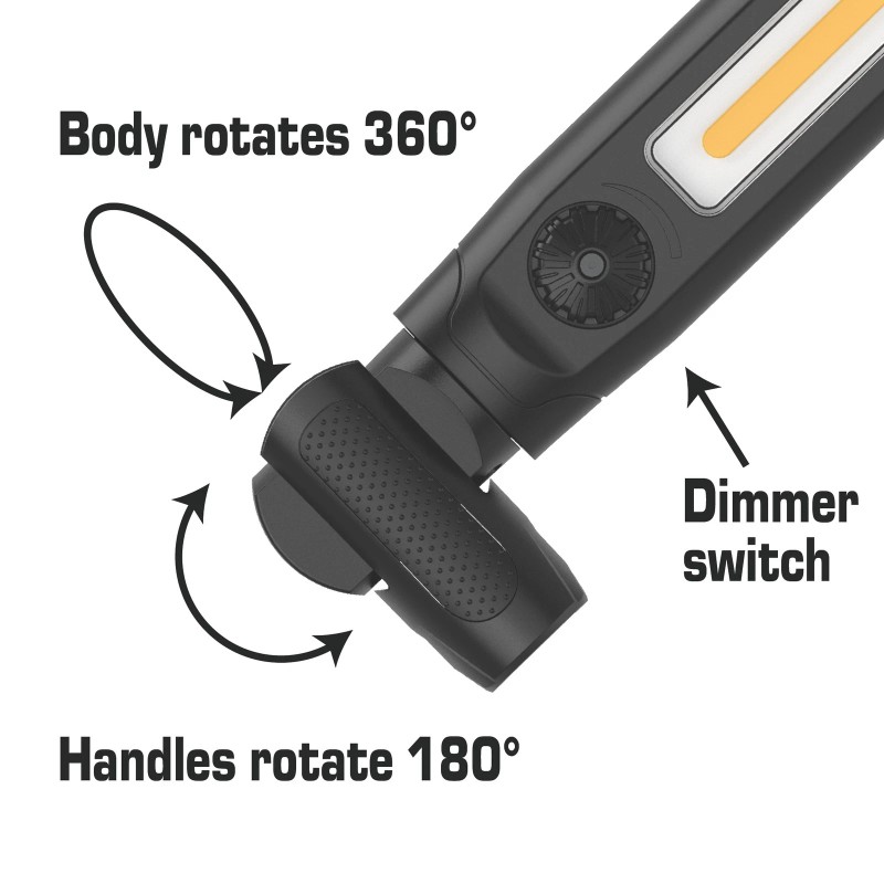 LAUCO Omni Tools 1200+ Lumen Rechargeable Underhood Work Light