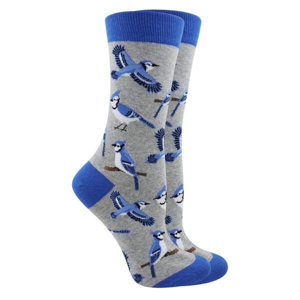 WHD Blue Jay Socks (Gray,Large)