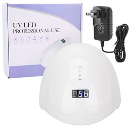 Nail Polish Dryer 56W Quick Curing UV Led Nail Lamp with Red Light Function 100‑240VUS Plug