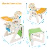 SEJOY Portable Baby Easy-Clean Simple Fold Deluxe Baby High Chair