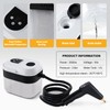 Lamberia Steam Cleaner with 16pcs Accessories, 2500W 1700ml 1.8 Quarts