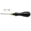Active Island a078 Leather Craft Leather Tool Edger, Stainless Steel,