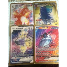 Pokémon 3D Gold Fan Art 4 cards LotNM
