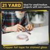 Poeeytnek® Professional Scalloped Copper Tape - 7/32" & 5/16 Asymmetric